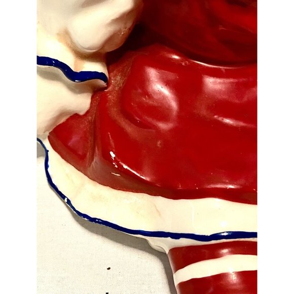 Vintage Ceramic 7x7 In Sitting Raggedy Ann 1970 The Bobbs Merrill Co SEE PHOTOS - Picture 3 of 7